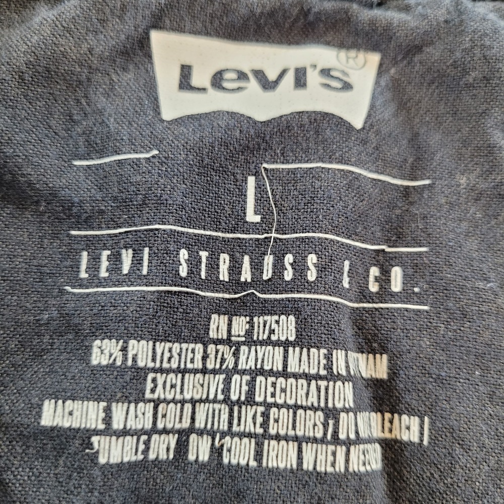 Lot of 2 Levis Henley Lightweight Sweaters Mens L Long Sleeves - Picture 14 of 15